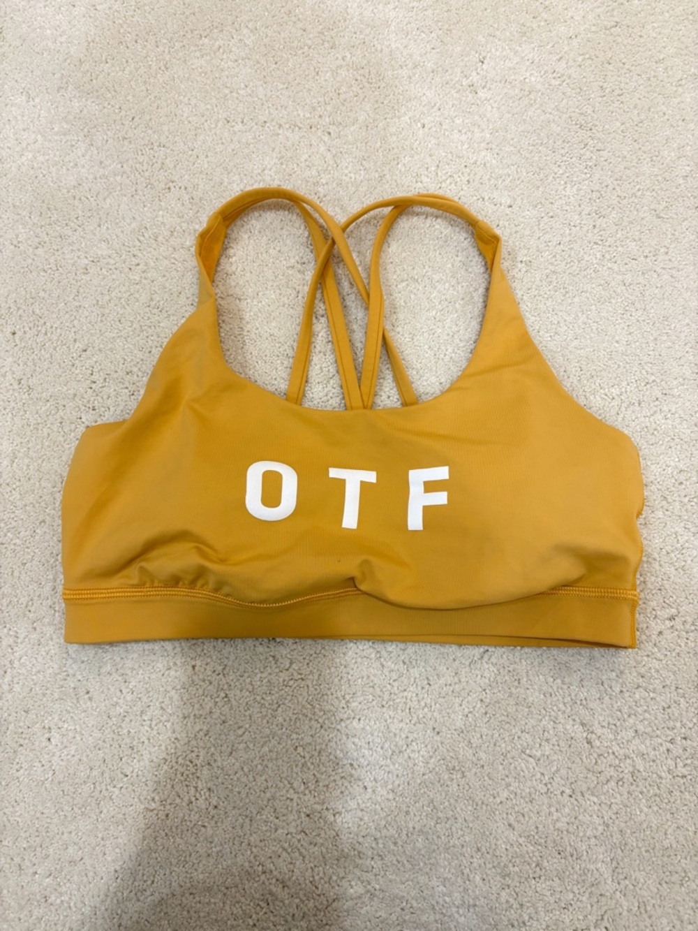 Lululemon X Orange Theory Fitness OTF Energy Sports Bra 8